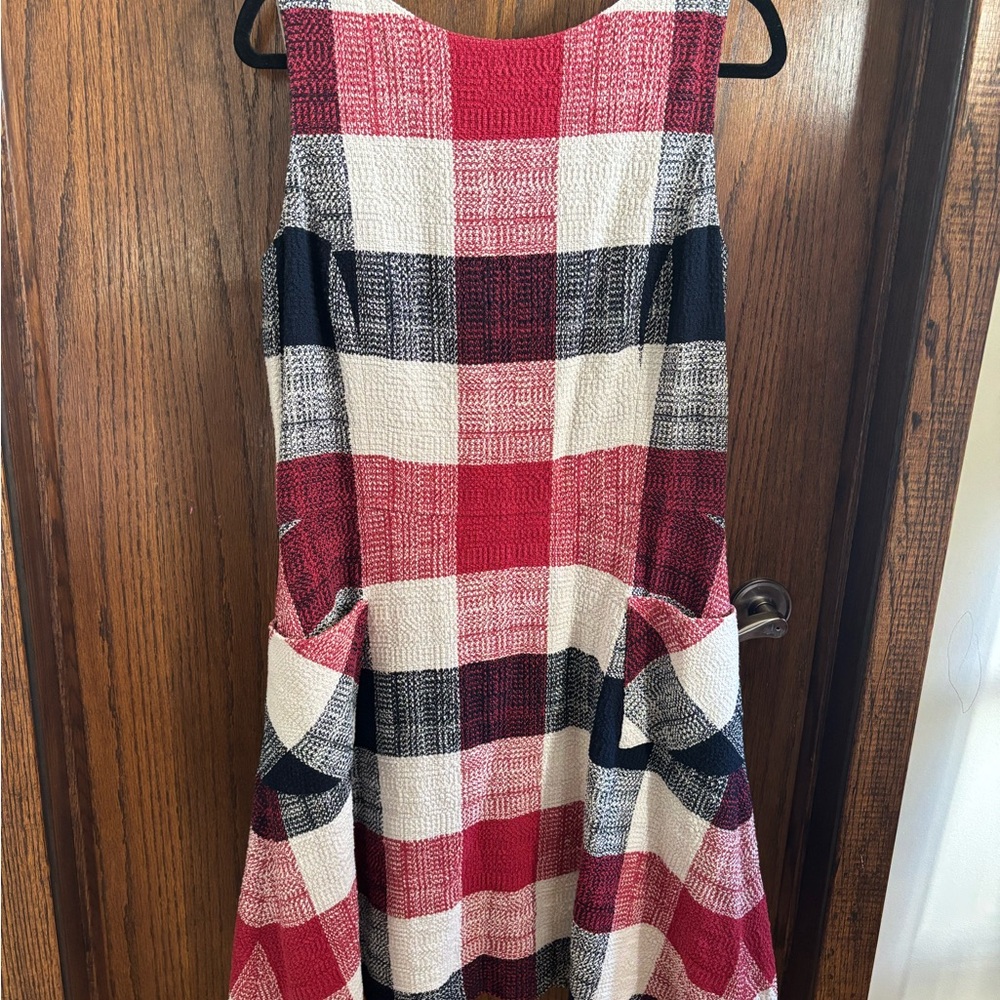 VGUC SWEET HOT WEATHER BROOK BROTHERS Sleeveless  Cotton and Linen Dress US 14